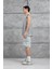 Gri Yıkamalı Oversize Atlet 5