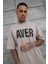 Vizon Aver Yazılı Oversize Tshirt 3