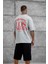 Gri Los Angeles Yıkamalı Oversize Tshirt 1