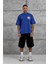 Mavi Of Sanise Yazılı Oversize Tshirt 2