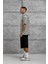 Krem Tained Baskılı Oversize Tshirt 5