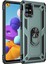 Samsung Galaxy M31s Kılıf Sofya Yüzüklü Silikon Kapak - Yeşil Mrayd 1