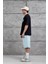 Siyah Murth Baskılı Oversize Tshirt 5