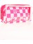 Transparent Nature Soft Kalem Çantası Pink Heart K2586 2
