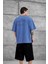 Mavi Brand Yazılı Yıkamalı Oversize Tshirt 1