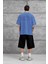 Mavi Brand Yazılı Yıkamalı Oversize Tshirt 5