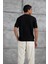 Siyah Mrk Örme Triko Tshirt 4