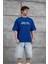 Mavi Remedy Crew Yazılı Oversize Tshirt 2
