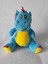 Mavi Sevimli Peluş Dinazor 25 cm 1