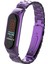Xiaomi Mi Band 4 Metal Baklalı Kordon - Mor Mrayd 1