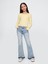 Kız Çocuk Açık Mavi Kids High Rise '70S Flare Jean Pantolon 1