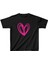 Unisex Çocuk Baskılı T-Shirt - Siyah 1