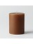 RESPIRA DESIGN CO 7*10 KAHVERENGİ SİLİNDİR MUM 1