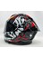 Sw 868 Cannibal Black Grey Red Güneş Vizörlü Siyah Camlı 4