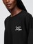 Kadın Siyah Vintagesoft Oversized Gap Logo Sweatshirt 3