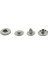 15MM 10 Adet Nikel Gümüş Renk Çıt Çıt Set 2