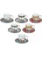 Lucky Art Maggey Bone 6lı Kahve Fıncanı Setı 1