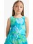 Kız Çocuk Desenli Kolsuz Bluz D7633A825SM 1