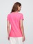Kadın Pembe Gap Logo T-Shirt 3