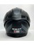 Sw 867 Asphalt Black Grey Siyah Vizörlü Iç Vizörlü Kapalı Kask 3