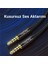 3.5mm Jack Trrs Hi-Fi Aux Mikrofon ve Ses Kablosu 5 Metre 2