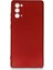 Samsung Galaxy Note 20 Kılıf First Silikon - Bordo Mrayd 1
