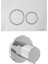 Origin, 800-2033 Kumanda Paneli ve Stop Valf Seti, Parlak Krom (740-2480, A41461GR) 1