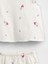 Bebek Orange Kıss Neon Crinkle Gauze Outfit Set 2
