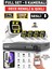 Sesli - 5 Kameralı Fullhd Gece Renkli ve Işıklı Güvenlik Kamerası - Kamera Seti 500GB Disk 1