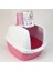 Imac Maddy Junior Üstü Açılır Kapalı Kedi Tuvaleti Pembe 57X43X41 cm 1