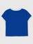 Kadın Koyu Mavi Gap Logo Crop T-Shirt 2