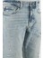 Pamuklu Regular Fit Normal Bel Düz Paça Jeans Erkek Kot Pantolon 50537835 455 4