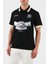 Relaxed Fit Logo Desenli Düğmeli Polo Yaka T Shirt Erkek Polo Yaka T Shirt 50516088 001 5
