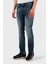 Pamuklu Slim Fit Normal Bel Dar Paça Jeans Erkek Kot Pantolon 50537686 411 1