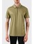 Pamuk Karışımlı Regular Fit Yarım Fermuarlı Polo Yaka T Shirt Erkek T Shirt 50537954 311 1