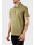 Pamuk Karışımlı Regular Fit Yarım Fermuarlı Polo Yaka T Shirt Erkek T Shirt 50537954 311 3