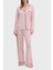 Sasha Kalpli Regular Fit Yüksek Bel Bol Paça Modal Pijama Takımı O5RX08KCIN2 Bayan Pijama Takımı O5RX08 Kcın2 P6EG 1
