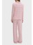 Sasha Kalpli Regular Fit Yüksek Bel Bol Paça Modal Pijama Takımı O5RX08KCIN2 Bayan Pijama Takımı O5RX08 Kcın2 P6EG 4
