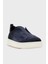 Logolu Süet Kalın Tabanlı Slip-On Sneaker Ayakkabı Erkek Ayakkabı MBCD21995BARTFEHU59 2