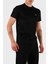 Pamuk Karışımlı Regular Fit Bisiklet Yaka T Shirt Erkek T Shirt EM001702 AF10017 MC184 4