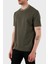 Jakarlı Regular Fit Pamuklu Bisiklet Yaka T Shirt Erkek T Shirt EM001288 AF10017 F8108 3
