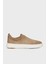 Logolu Süet Kalın Tabanlı Slip-On Sneaker Ayakkabı Erkek Ayakkabı MBCD21995BARTFEHE10 1