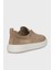 Logolu Süet Kalın Tabanlı Slip-On Sneaker Ayakkabı Erkek Ayakkabı MBCD21995BARTFEHE10 5