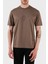 Kabartmalı Logo Pamuk Regular Fit Bisiklet Yaka T Shirt Erkek T Shirt EM001040 AF13669 U6195 3