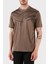Pamuklu Regular Fit Bisiklet Yaka T Shirt Erkek T Shirt EM001023 AF13747 M6091 1