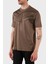 Pamuklu Regular Fit Bisiklet Yaka T Shirt Erkek T Shirt EM001023 AF13747 M6091 4