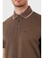 Şeritli Pamuk Düğmeli Polo Yaka T Shirt Erkek Polo Yaka T Shirt EM000858 AF12955 U6195 4