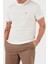 Logolu Regular Fit Bisiklet Yaka T Shirt Erkek T Shirt EM001702 AF10017 M0131 3