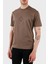 Kabartmalı Logo Pamuk Regular Fit Bisiklet Yaka T Shirt Erkek T Shirt EM001040 AF13669 U6195 1