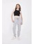 Üç Iplik Basic Lastikli Eşofman Pantolon - Gri 5